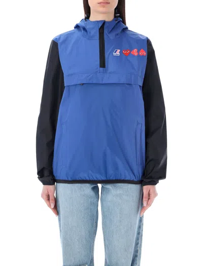 Comme Des Garçons Play X K-way Half-zip Jacket