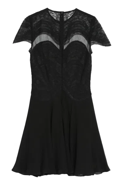 Costarellos Mangano Silk Georgette Dress