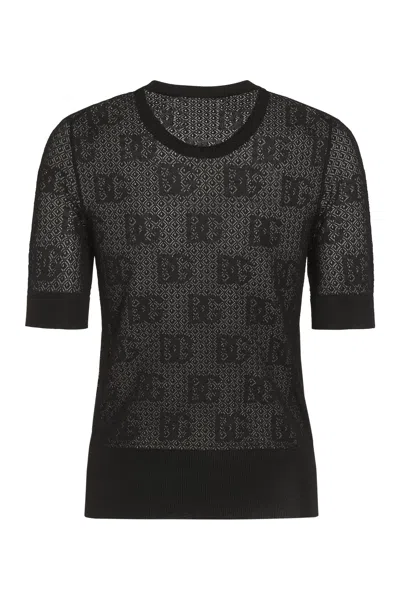Dolce & Gabbana Knit Crew Neck T-shirt