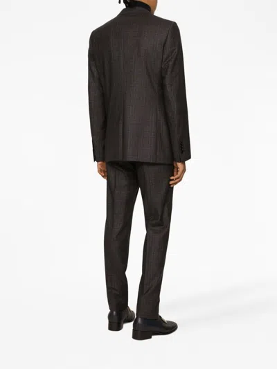Dolce & Gabbana Men's Prince Of Wales Check Pattern Blazer