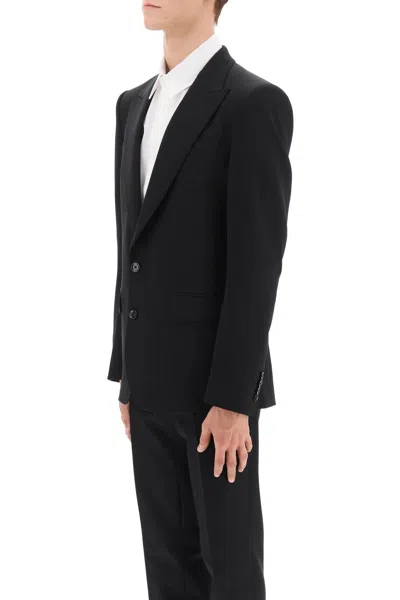 Dolce & Gabbana Single-breasted Virgin Wool Jacket