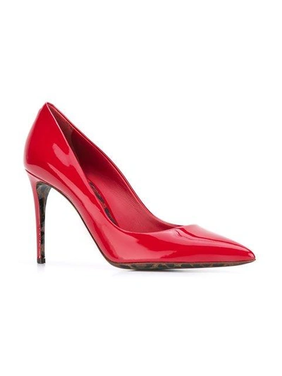 Shop Dolce & Gabbana 'kate' Pumps - Red