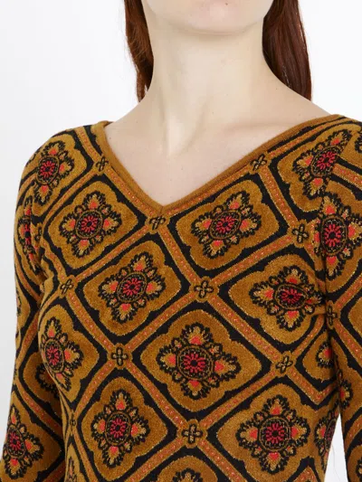 Etro Floral-jacquard Knitted Jumper
