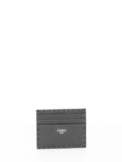 Fendi Card Case In Neropaldio