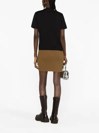 Ferragamo Cotton And Silk Blend T-shirt