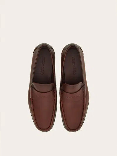 Ferragamo Logo-debossed Leather Loafers