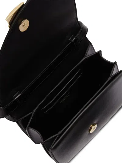 Ferragamo Fiamma Asymmetric Foldover Top Crossbody Bag