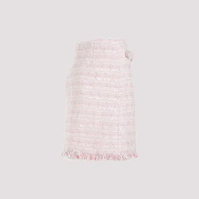 Giambattista Valli Boucle Mini Skirt Sequin Embellishments