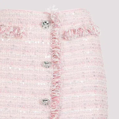 Giambattista Valli Boucle Mini Skirt Sequin Embellishments