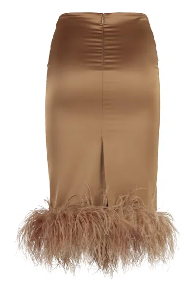 Giuseppe Di Morabito Satin Skirt