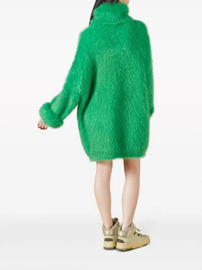 Gucci Mohair-blend Mini Sweater Dress Women