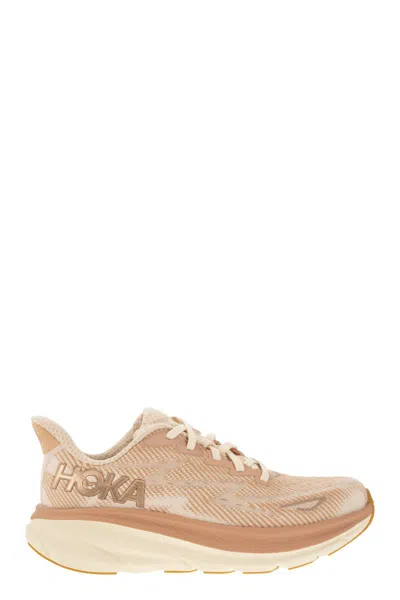 Hoka Pink Clifton 9 Sneakers