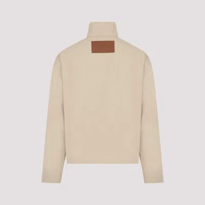 Jil Sander High-collar Logo-patch Jacket