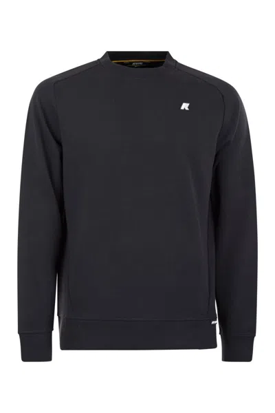 K-way K Way Medina Cotton Blend Crewneck Sweatshirt