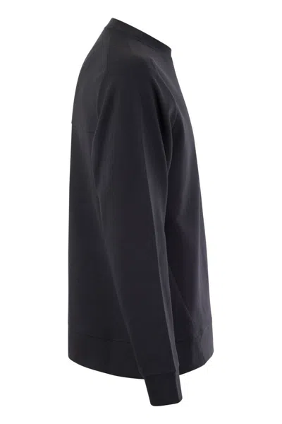 K-way K Way Medina Cotton Blend Crewneck Sweatshirt