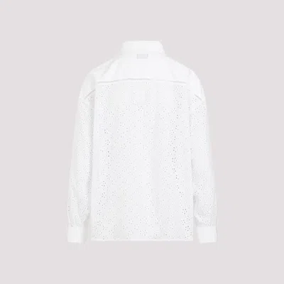 Kenzo Paneled Broderie Anglaise Shirt