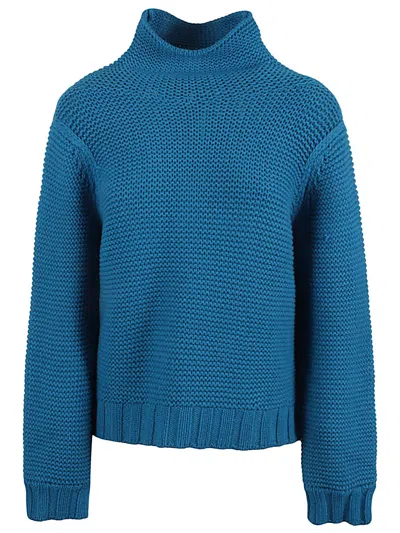Liviana Conti Wool Blend High Neck Jumper