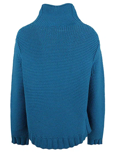 Liviana Conti Wool Blend High Neck Jumper