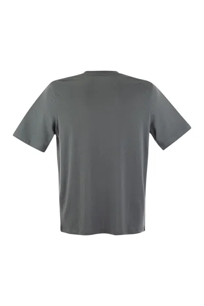 Majestic Filatures Short-sleeved T-shirt In Lyocell And Cotton