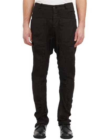 Masnada Pantalone In Lino Cavallo Basso
