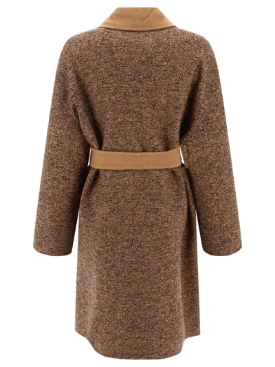 Max Mara Reversible Camel And Wool Coat