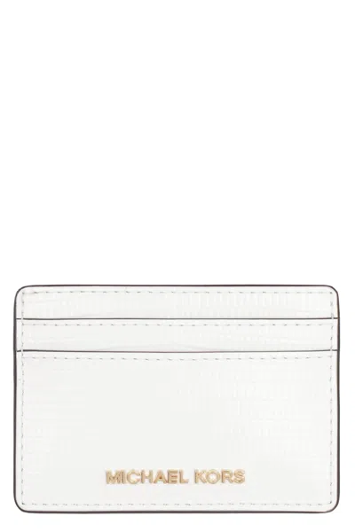 Michael Michael Kors Michael Kors Jet Set Logo Lettering Cardholder