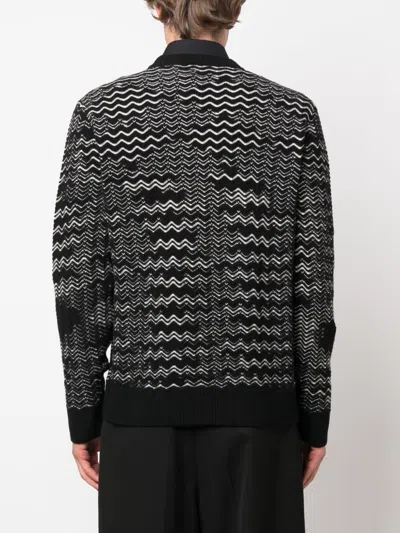 Missoni Handcrafted Wool Blend Crew Neck Sweater