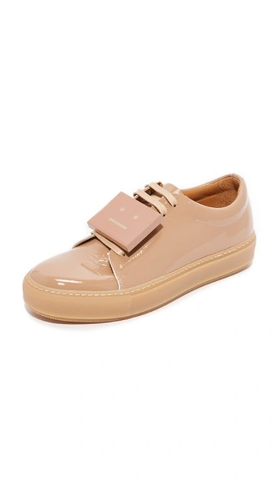 Shop Acne Studios Adriana Naplak Sneakers In Beige