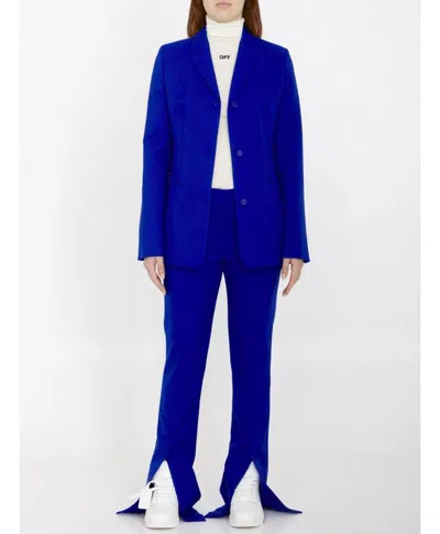Off-white Off White Women Tech Drill Tailoring Pants