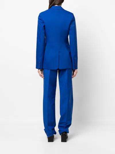 Off-white Tailored Blazer With Welt Pocket