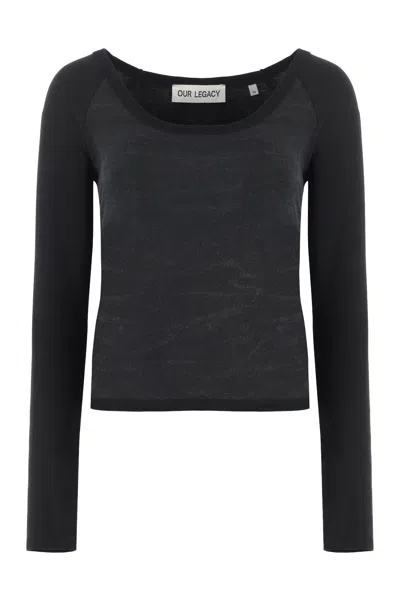 Our Legacy Long Sleeve Crop Top
