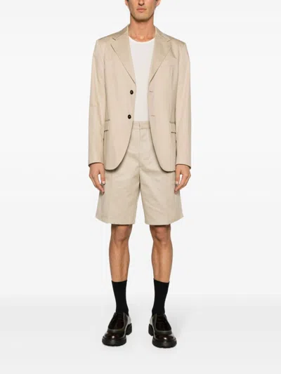 Prada Wide-leg Chino Shorts