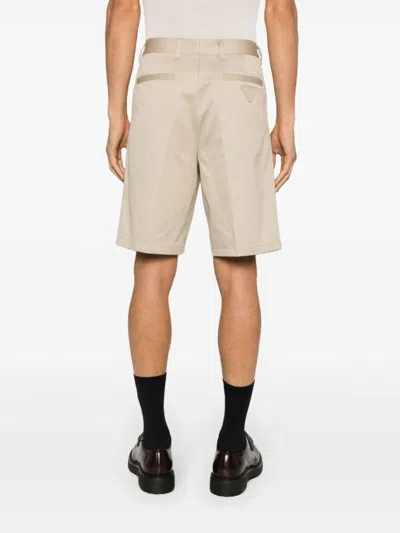 Prada Wide-leg Chino Shorts