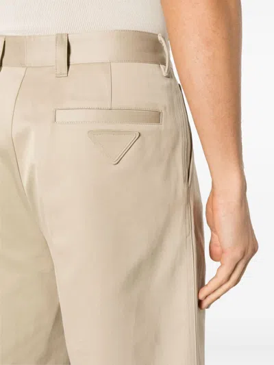 Prada Wide-leg Chino Shorts