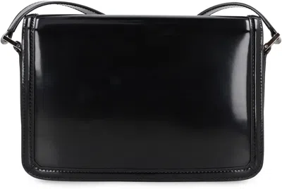 Saint Laurent Men's Solferino Logo Plaque Shoulder Bag