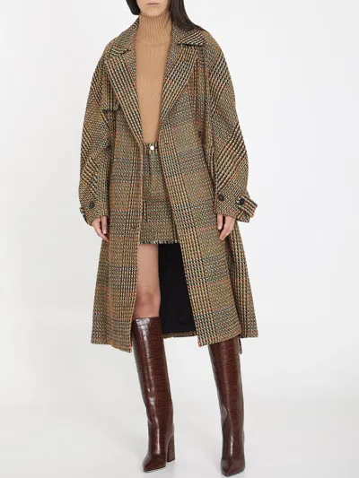 Stella Mccartney Wool Tweed Mini Skirt