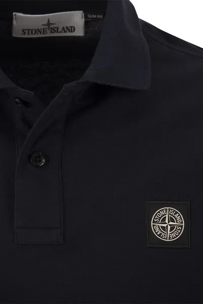 Stone Island Logo Polo Shirt