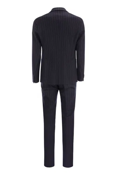 Tagliatore Men's Wool And Cotton Suit