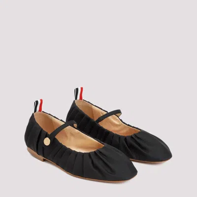 Thom Browne Pleated Ballet Flats