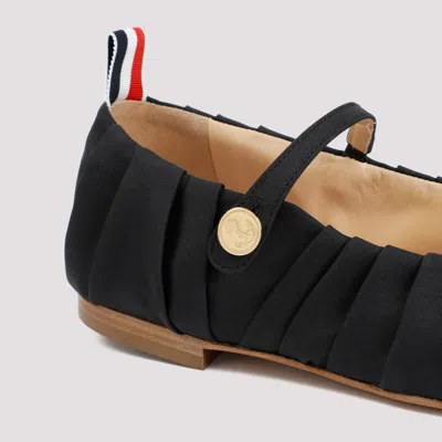 Thom Browne Pleated Ballet Flats