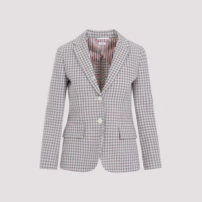 Thom Browne Checked Single-breasted Blazer
