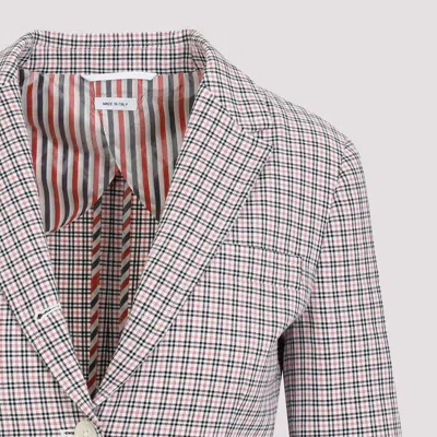Thom Browne Checked Single-breasted Blazer