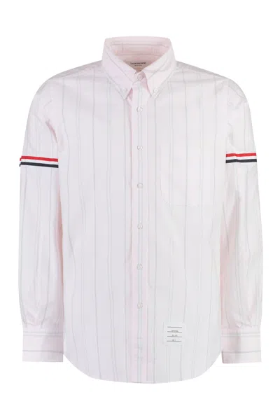 Thom Browne Vertical-stripe Pattern Cotton Shirt