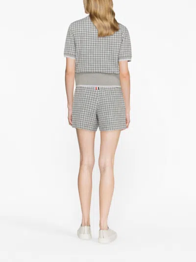 Thom Browne Cotton Tweed Drawstring Shorts