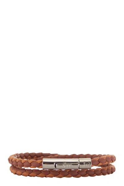 Tod's Men Mycolors 2-turn Leather Bracelet