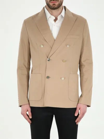 Tonello Beige Cotton Jacket - Atterley