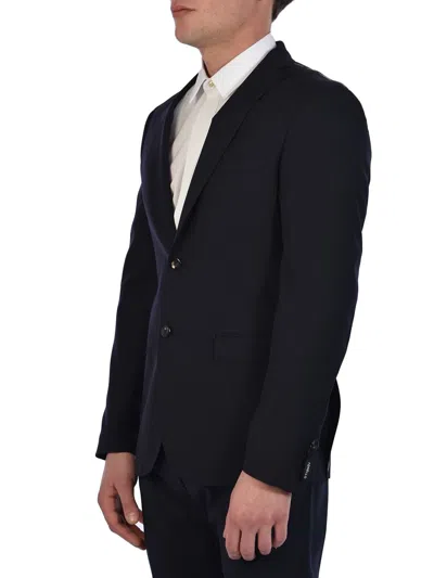 Tonello Blue Wool Jacket