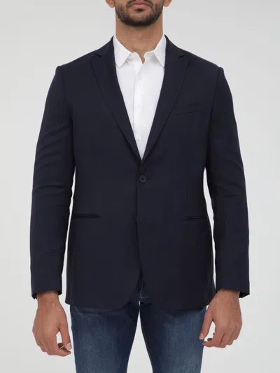 Tonello Blue Wool Jacket