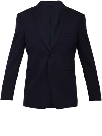 Tonello Blue Wool Jacket