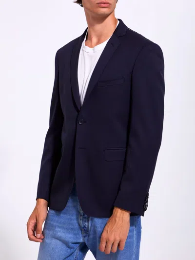 Tonello Blue Wool Jacket